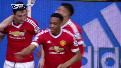 FOOT-PREMIERLEAGUE-MARTIAL DELIVRE OLD TRAFFORD