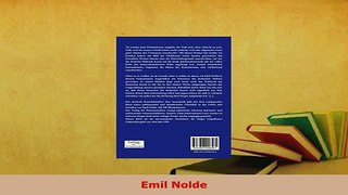 PDF  Emil Nolde Free Books