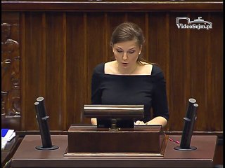 Poseł Monika Rosa - Wystąpienie z dnia 01 kwietnia 2016 roku.