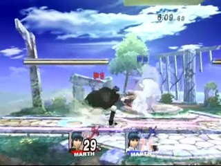 Jkun (Black Marth) Vs. MARTH (White Marth)