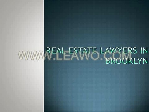 Real estate lawyers in brooklyn