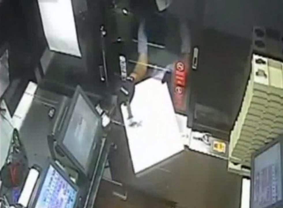 Ce cambrioleur n'est visiblement pas très doué