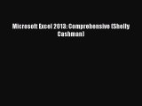 Read Microsoft Excel 2013: Comprehensive (Shelly Cashman) PDF Online