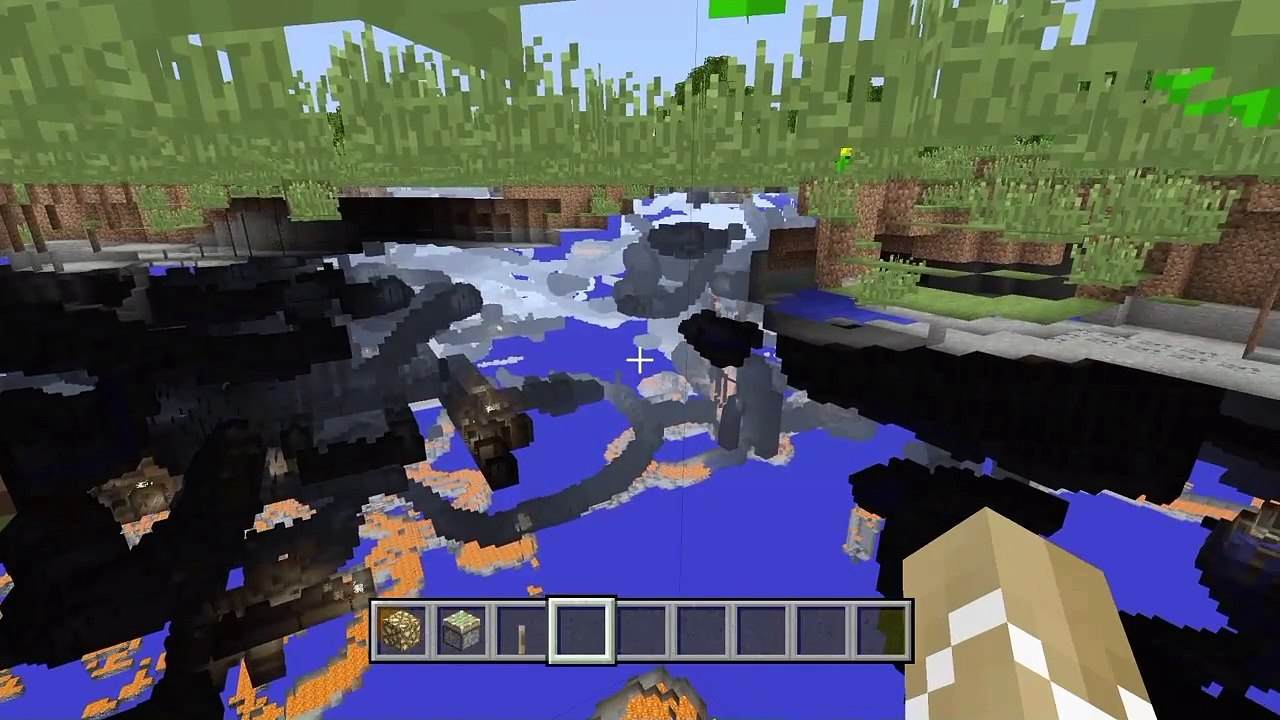 GLITCH MINECRAFT X-RAY