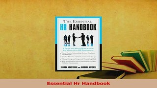 PDF  Essential Hr Handbook PDF Book Free
