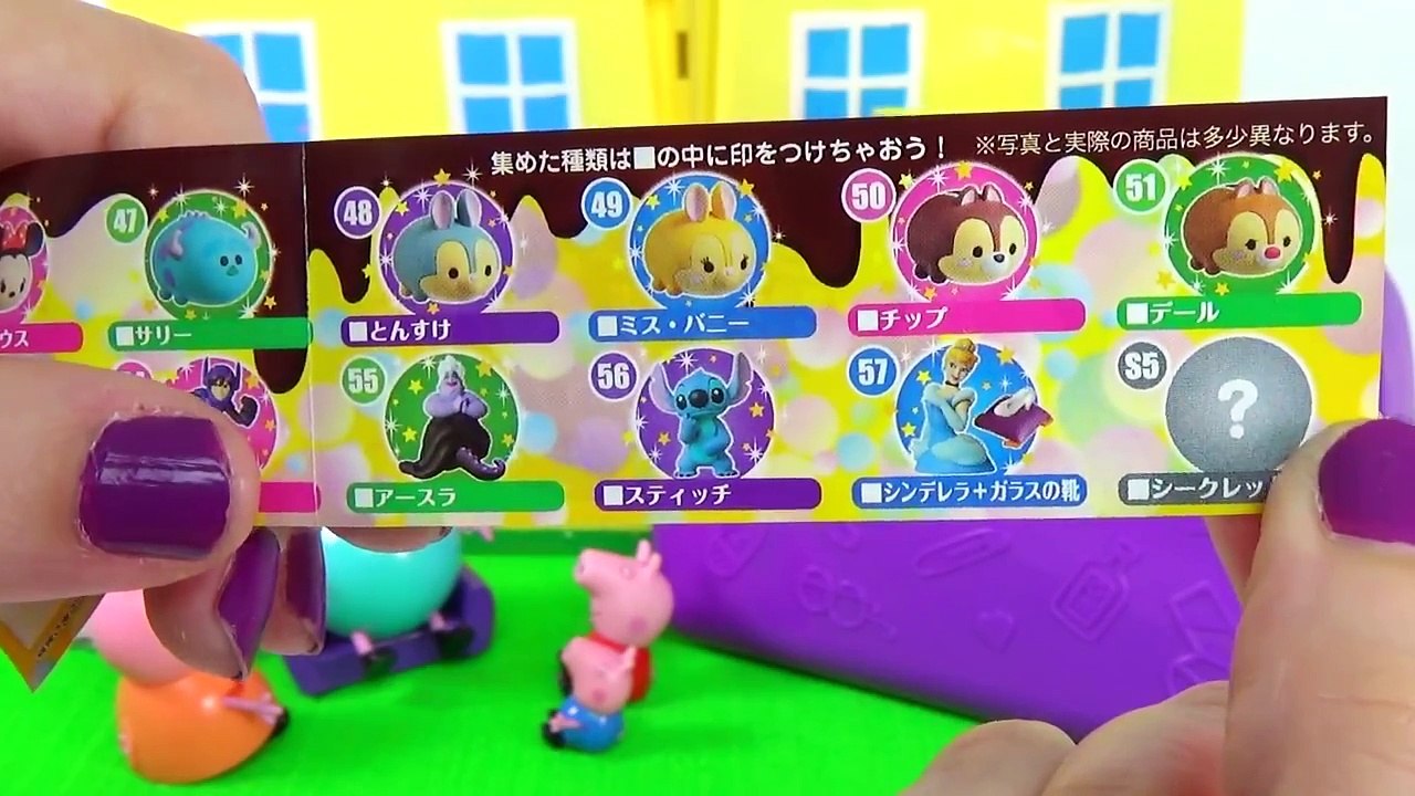 Peppa Pig e George Kinder Ovo Gigante e Maleta Medica Com Surpresas Frozen Brinquedos Pepp