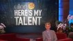 More Hidden Talents for Ellen! On Ellen Show