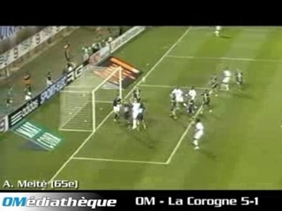 marseille-la corogne final coupe intertoto 5-1