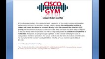 Security Basics Cisco IOS Resilient Configuration - Part 2.mp4