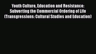 [PDF] Youth Culture Education and Resistance: Subverting the Commercial Ordering of Life (Transgressions: