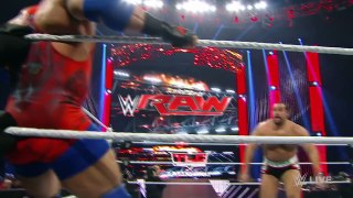 Ryback vs. Rusev׃ Raw, November 30, 2015