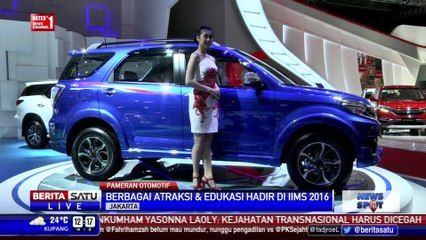 IIMS 2016, Pamerkan Koleksi Pabrikan Otomotif
