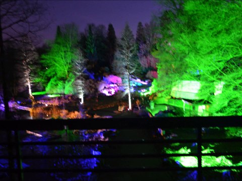 Parkleuchten im Grugapark Essen 2015 - Light installations in Grugapark Essen