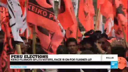 Peru elections: Keiko Fujimori splits voters, race is on for runner up