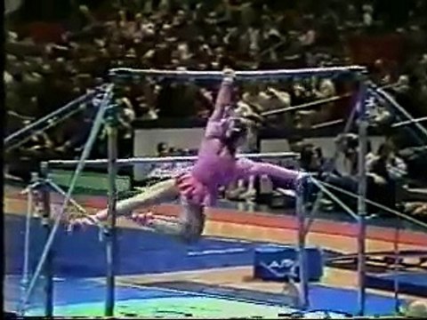 1981 Nadia Tour gymnastics Paul Hunt comedy uneven bars