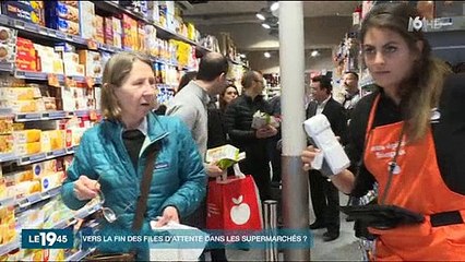 Vers la fin des files d'attente dans les supermarchés ? Regardez