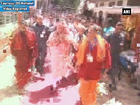 PM Modi offers prayers at Kamakhya Temple in Assam