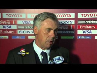 "Queremos el trofeo": Ancelotti