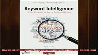 Free PDF Downlaod  Keyword Intelligence Keyword Research for Search Social and Beyond  DOWNLOAD ONLINE