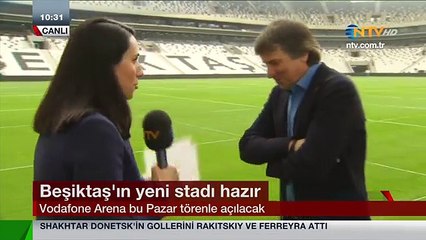 Metin Tekin Vodafone Arena'yı değerlendirdi