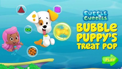 Bubble Puppy's Treat Pop!   Bubble Guppies Games