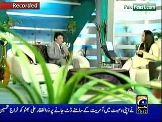 Umer Sharif in Nadia Khan Show Part 1