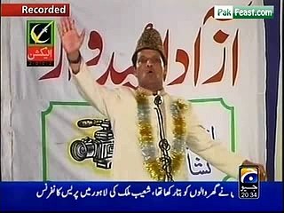 Umer Sharif in Nadia Khan Show Part 6