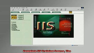 READ book  Complete IIS Training Course The  FREE BOOOK ONLINE