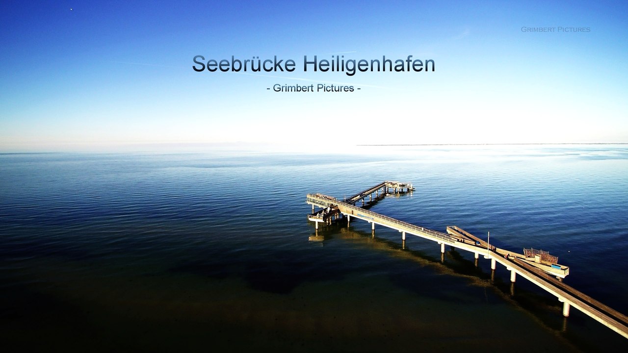 Seebrücke Heiligenhafen (4K)