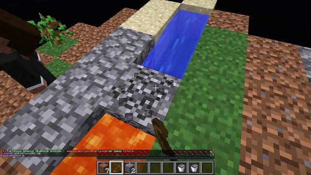 Minecraft SkyBlock | Working Cobblestone Generator