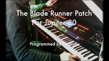 Blade Runner Patch For Jupiter 80