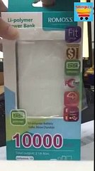 New Original Ultraslim 10000mAh Polymos 10 Air Romoss Power Bank for All Phones