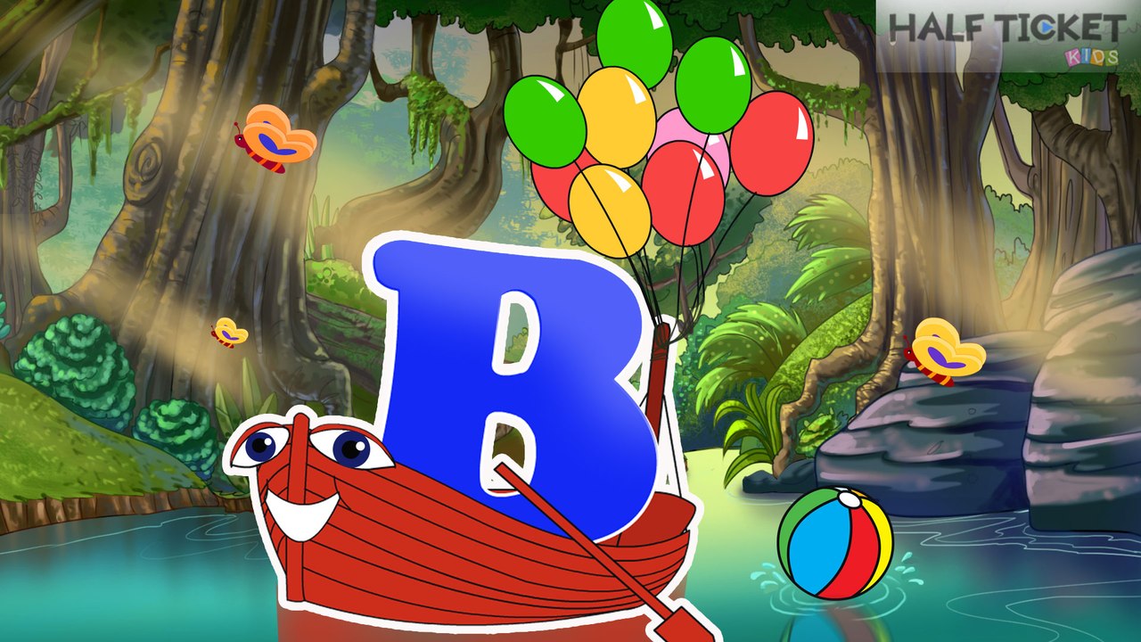 Alphabets For Children | Learn Alphabets | Alphabet B