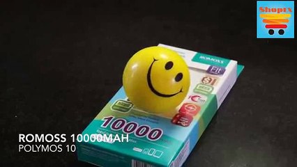 New Original Ultraslim 10000mAh Polymos 10 Air Romoss Power Bank for All Phones Review