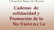 Cadenas de Solidaridad y Promoción de la No Violencia