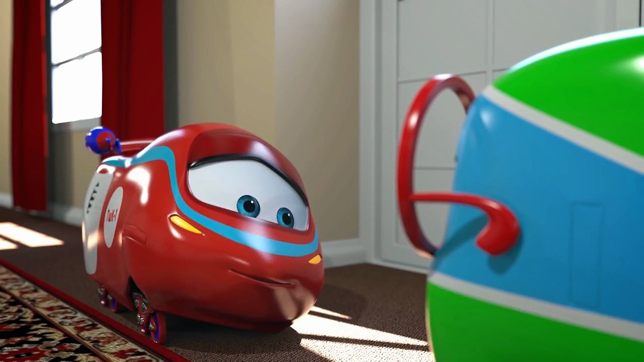 Веселый паровозик Тишка - Новые серии! - Ночь в муз