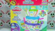 Play-Doh Sweet Shoppe Cake Mountain Playset - Play Doh Plus Frosting