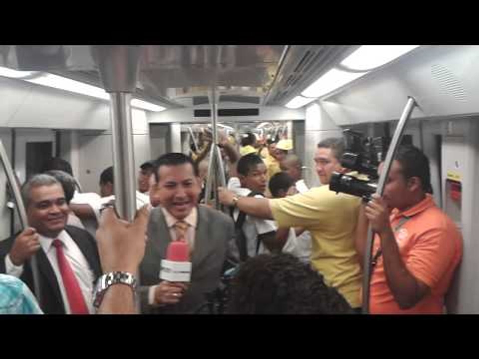 Dentro del metro
