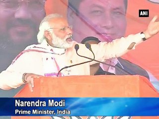 Give full mandate to BJP: PM Modi to Assam voters