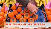 Trabzon Hurması her derde deva - atv Kahvaltı Haberi