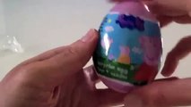Peppa Pig Surprise Egg Peppa Pig Eggs Huevos Sorpresa Peppa Pig Juguetes Toy Videos Part 2
