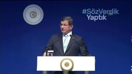 Davutoğlu: "Olmaz Dediler Oldu"