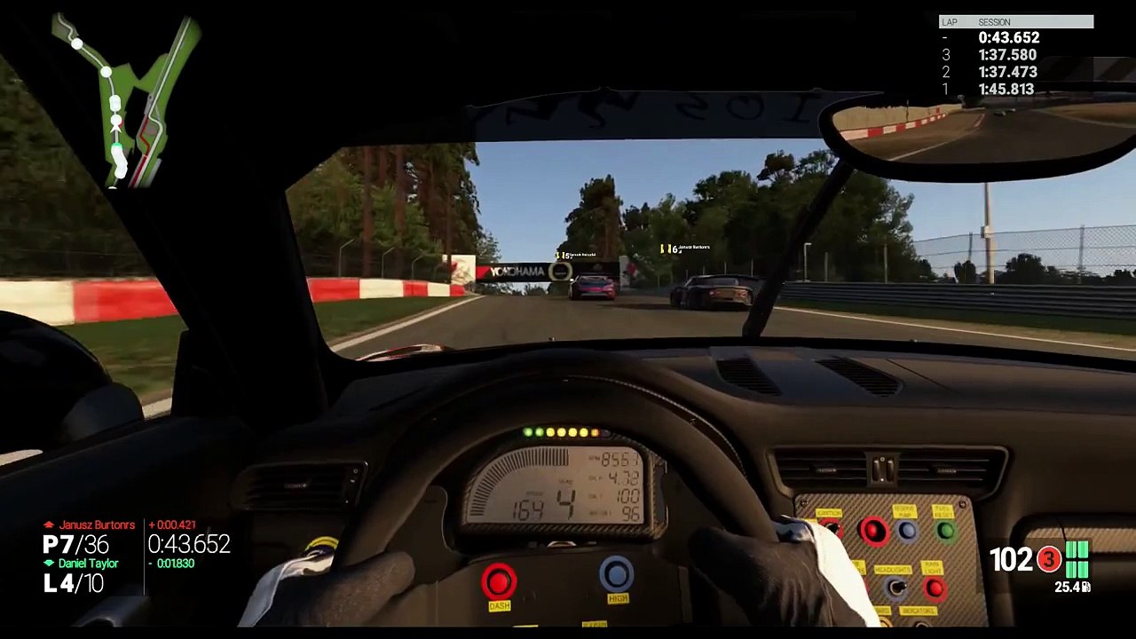 Project Cars PS4 | RUF RGT-8 GT3 | Zolder 10 Lap Race