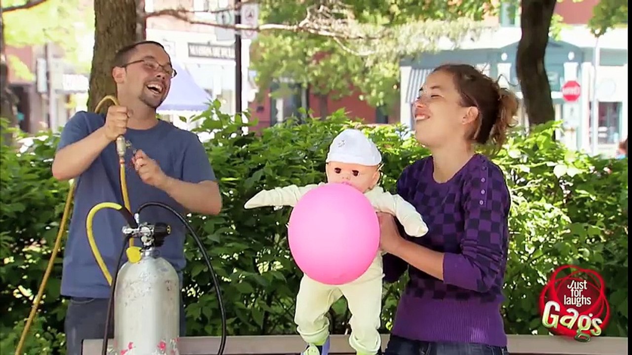 Baby Bubble Gum Prank