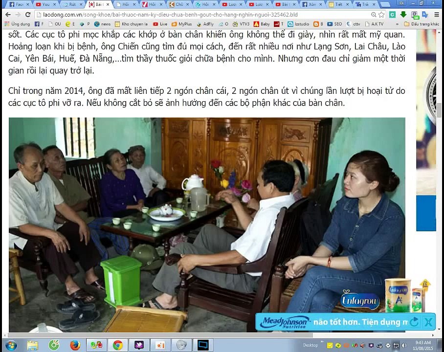 321. Thông Tin l Lương y Chữa bệnh Gout - 0902184389 - YoutubeHD