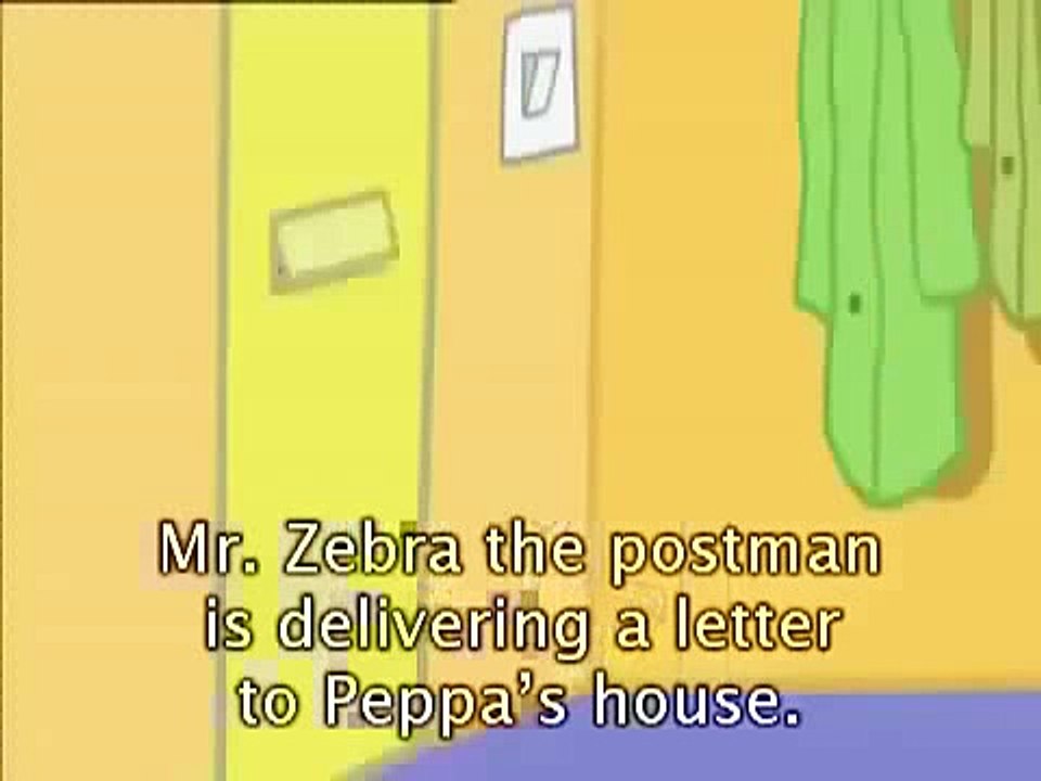 Peppa Pig Cartoon Pen Pal with subtitle