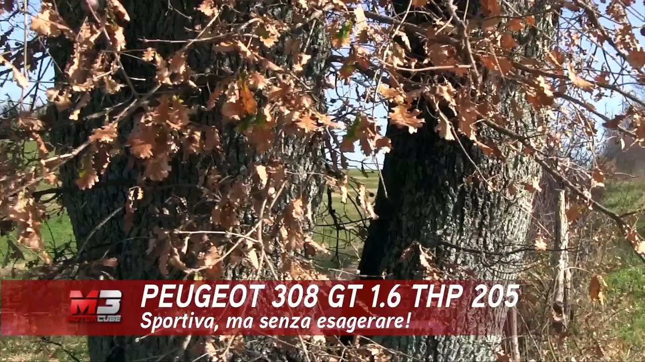 NEW PEUGEOT 308 GT 1.6 THP 205 CV 2016 - FIRST TEST DRIVE - ENG ITA SUB