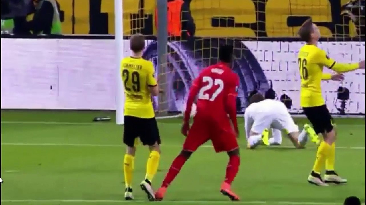 اهداف مباراة  ليفربول وبروسيا دورتموند 1-1 كأس الاتحاد الاوربي-فهد العتيبي-Liverpool and Borussia Dortmund