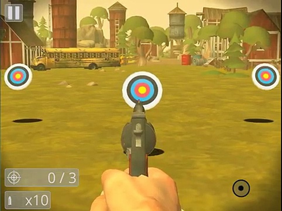 Revolver Shooting Range: Magnum .44 - Accuracy & Reflex Target Shooting Game iOS Gameplay