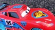 Spiderman Playing with Lightning McQueen Disney Cars Toy - Fun Superheroes Movie in Real Life